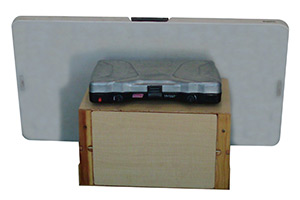 The Mini-Grub chuck box shown in stored state  