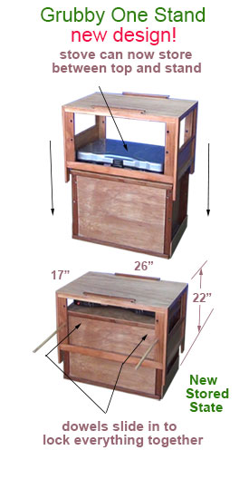 New chuck box stand design